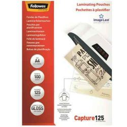 PAP - Lamináló fólia, Fellowes A4, 100db, 125mikron