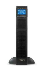 SZÜN - NJoy Balder 6000 - 6000VA UPS, On-line, RS232, USB, szof tver, LCD kijelz