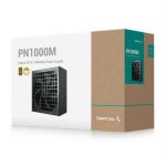   TE - DeepCool tápegység, ATX, 1000W, PN1000-M, 80+ Gold, ATX3.1, Full moduláris