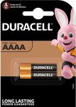 ELEM - Duracell AAAA B2 alkáli elem, 2db/csomag