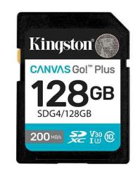 MK - SDXC, 128Gb Kingston Canvas Go Plus Gen4, CL10/U3/V30 (200/100)