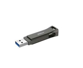 M - Pendrive 128GB Dahua P629, USB-A + USB-C, fekete (150/100)