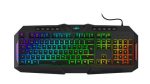   B - Hama Gaming billentyűzet, "Urage Exodus 700S", félmechanikus, fekete