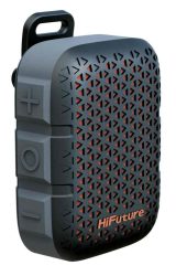 HF - HiFuture Pocket S hordozható BT hangszóró, 5W, IPX7, fekete