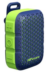 HF - HiFuture Pocket S hordozható BT hangszóró, 5W, IPX7, kék-zöld HF - HiFuture Pocket S hordozható BT hangszóró, 5W, IPX7, kék-zöld