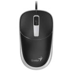 EG - Genius DX-123 optikai egér, fekete-szürke, USB