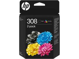 PPH - HP 6L6S6UE no.308 multipack (fekete+színes), 160+120 oldal