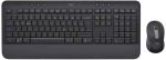   BL - Logitech Signature MK650 vezeték nélküli billentyűzet+egér, grafitszürke