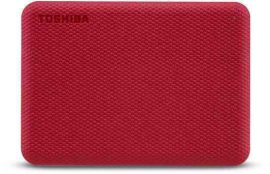 WK2 - 2 Tb Toshiba StoreE Canvio Advance 2.5" USB3.0, piros