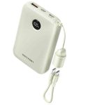   ELEM - Külső akkumulátor, Vention PowerBank FKAN0-C, 10.000mAh - bézs