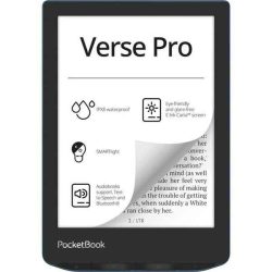 TA - E-book, 6", Pocketbook PB634 Verse Pro Azure, 16GB, 1500mAh, wifi, IPX8