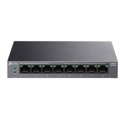 HA - TP-Link LS108GP 8port 10/100/1000 gigabit switch, 8 port PoE (62W) fémházas