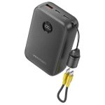   ELEM - Külső akkumulátor, Vention PowerBank FKBB0-C, 20.000mAh - fekete