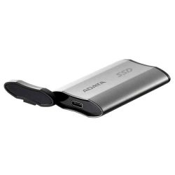 SSDK - Külső SSD, 2TB Adata SD810, USB-C (20Gbps), szürke (2000/2000)