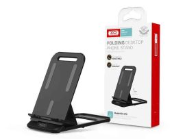 TELALK - Telefontartó, asztali, XO C73, fekete