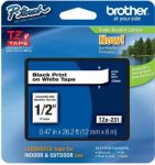   PPB - Brother szalagkazetta, TZE-231, 12mm, 8m, Black on White