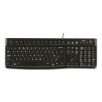   BL - Logitech K120 Keyboard USB fekete billentyűzet, US + HU gravírozva