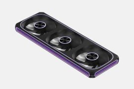 CO - Rendszerhűtő LED-es, 12cm, Formula Air Fusion 3, fekete