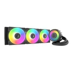 CO - Vízhűtés, Arctic Liquid Freezer III Pro 360, A-RGB, fekete