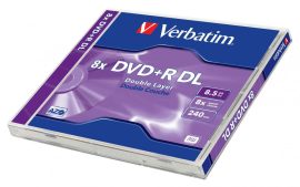CID - Verbatim DVD+R 8,5GB 8x kétrétegű/dual layer DVD lemez