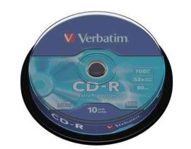 CI - Verbatim CD-R80 52x 10db/henger írható cd lemez